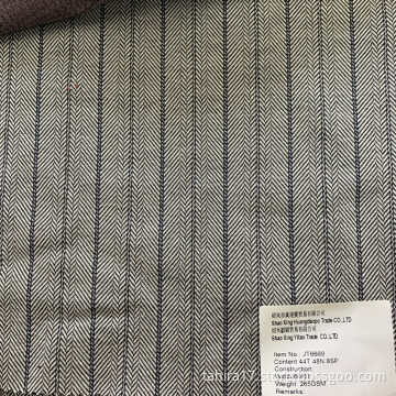 Twill Stripe 44T 48N 8SP Width 60/61 Fabric